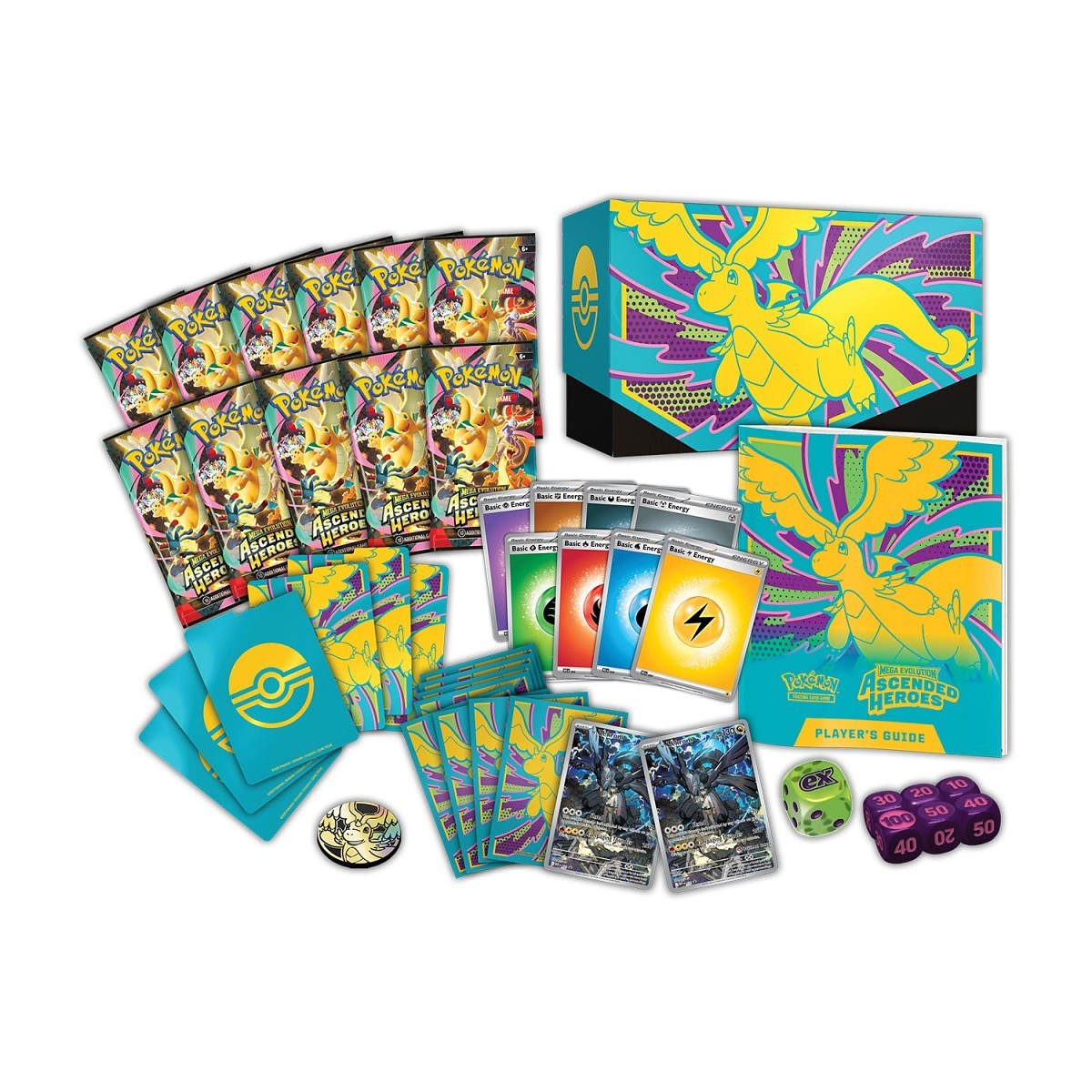 Mega Evolution-Ascended Heroes Pokémon Center Elite Trainer Box - Pokémon TCG - Image 2